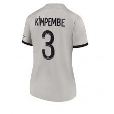 Paris Saint-Germain Presnel Kimpembe #3 Bortedrakt Kvinner 2022-23 Kortermet